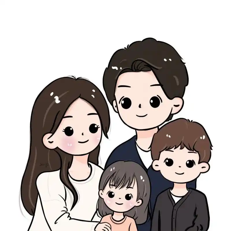 🤗让它们成为你微信头像的首选,时刻感受家庭的温