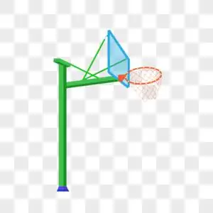 毕业季篮球架图片