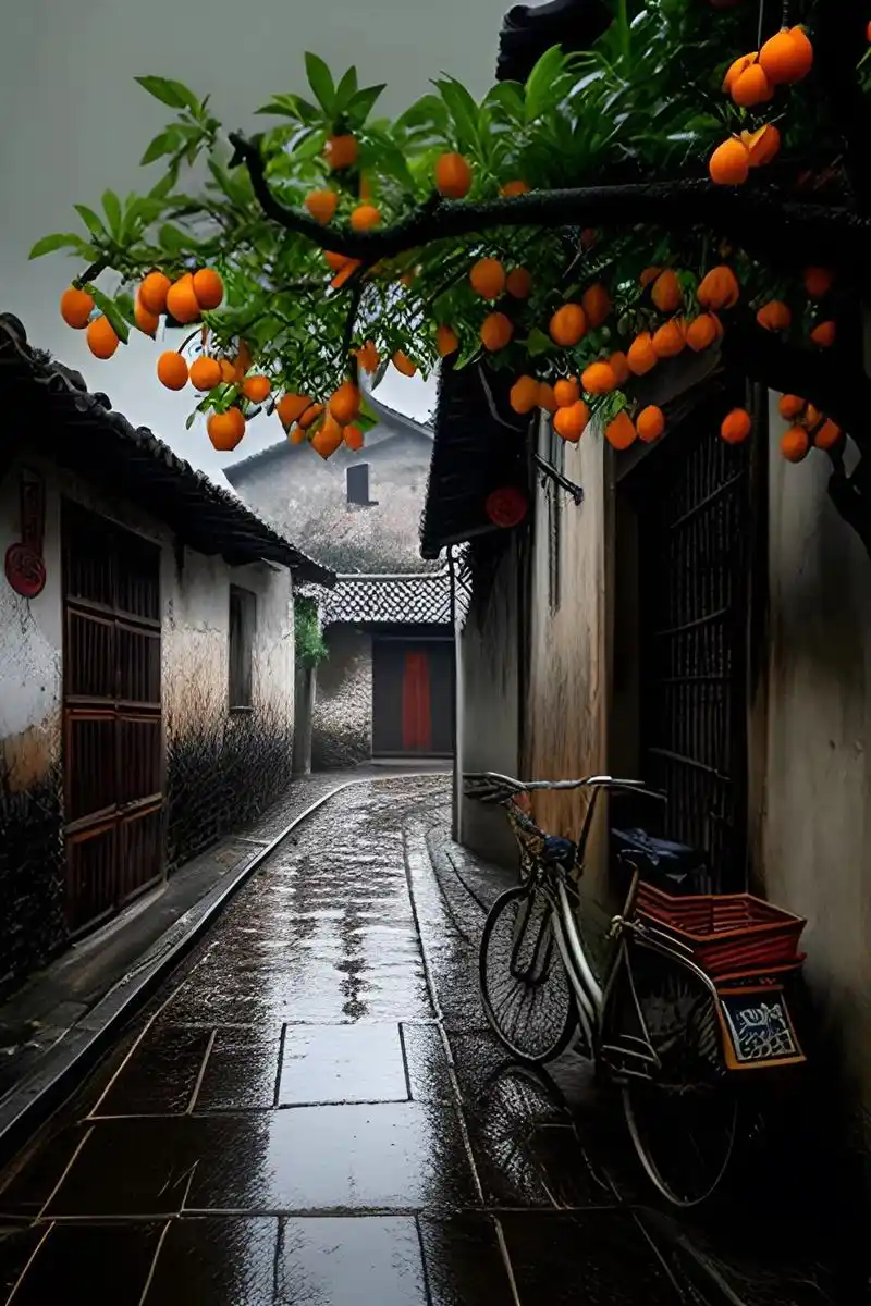 烟雨江南,看到这小巷子景色,你会回忆起什么呢? #总要下趟江 - 抖音