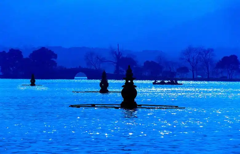 西湖十景三潭印月,高清图片-壁纸族