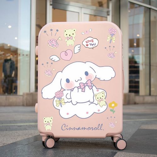 迪士尼(disney)行李箱卡通玉桂狗儿童20英寸小型轻便拉杆箱24学生密码