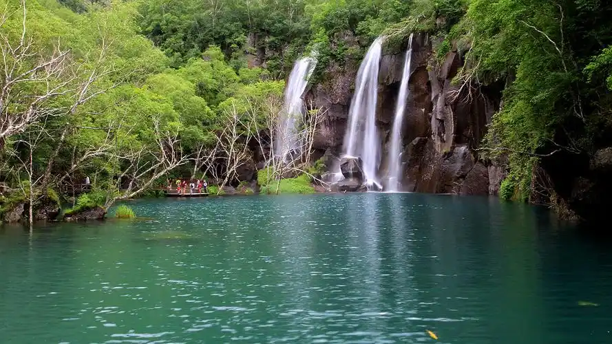 长白山绿渊潭之小天池图片4