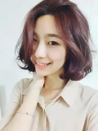 脑袋大头发多的女孩适合什么发型怎么做女学生发型4