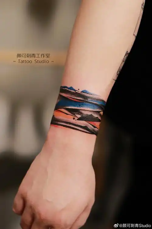 纹身图##山东纹身##男生纹身##纹身##tattoo##手臂纹身##水墨纹身