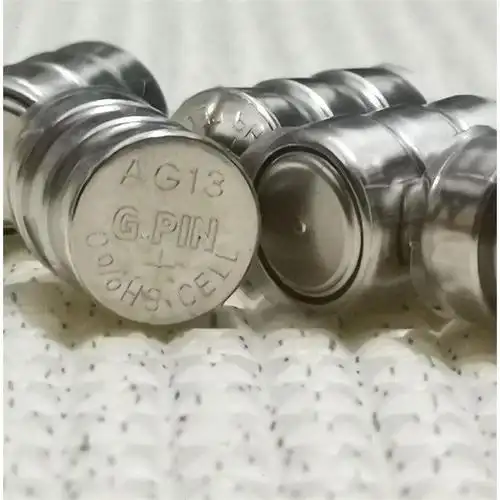 ag13纽扣电池lr44玩具验钞灯电池l1154红外线a76三颗连组电池10组