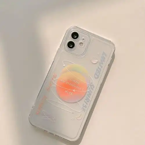 良品科技创意个性月球iphone手机壳11xs透明保护套12promax适用xr软