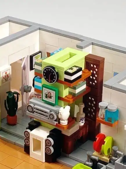 闭眼入的拼装益智玩具97森宝积木家有儿女