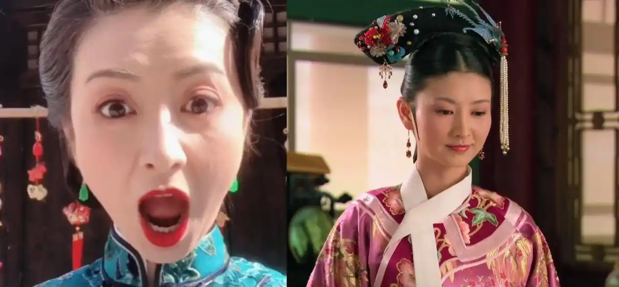 斓曦的近照美人迟暮!《甄嬛传》沈眉庄的风韵犹在,细纹却爬满脸