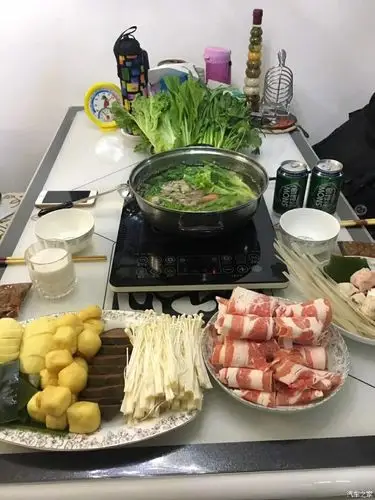 天冷,在家吃点火锅