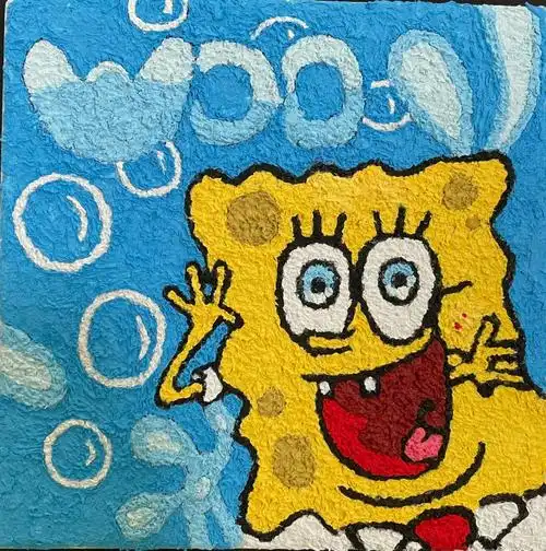 纸浆画手工准备材料:画框  铅笔  马克笔  丙烯颜料  纸巾  镊子