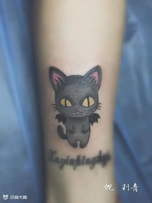 小恶魔_纹身图案手稿图片_倪 彦波的纹身作品集