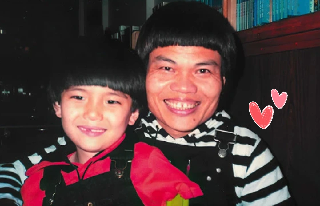 有种"丑帅"叫八两金儿子,完美遗传并超越老爸的颜值,好靓仔!