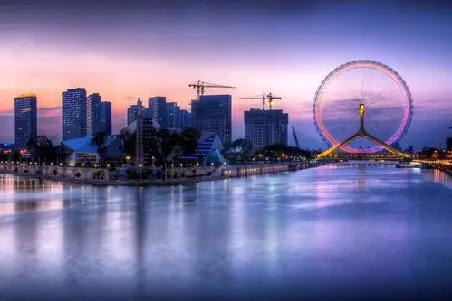 天津海河绝美夜景