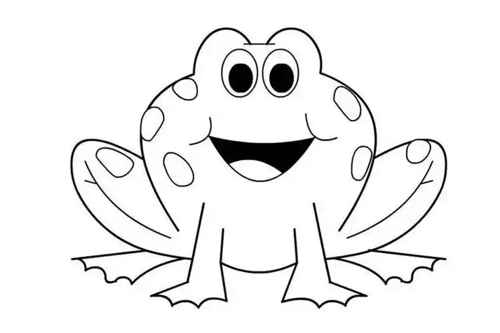动物简笔画青蛙简笔画简笔画图片