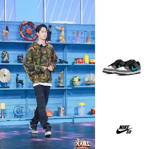 王一博和nike球鞋适配性也蛮高从香奈儿到街头风都完美融合