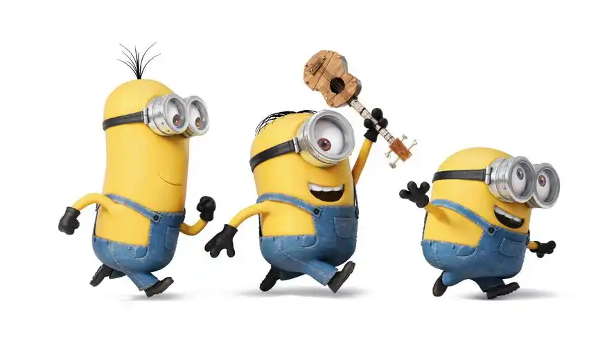 小黄人可爱手势桌面壁纸第一辑