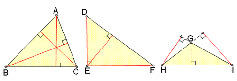 怎么画钝角,直角,锐角三角形的中垂线 要图~_百度教育