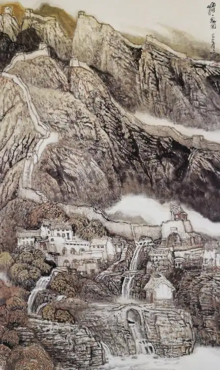 德艺双馨的典范王文芳山水画史册留芳名