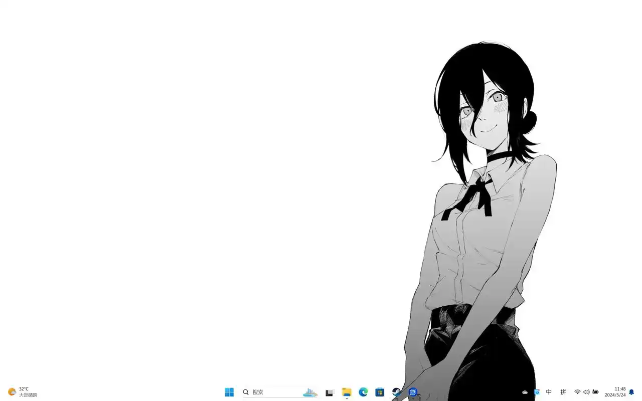 黑白系壁纸: 1chainsaw man reze 2makima