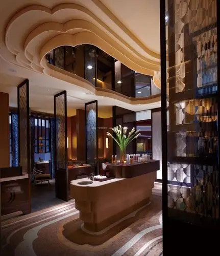 东南亚风格spa洗浴会所装修效果图-城起装修效果图