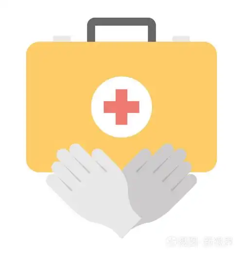 医疗急救治疗矢量图标