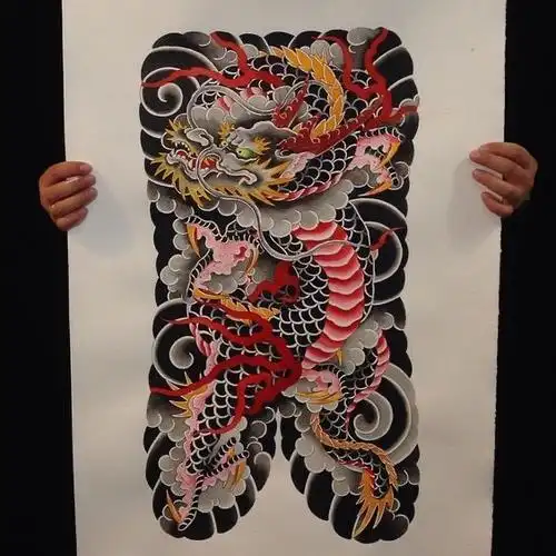 上海由龙纹身分享老传统纹身图案赏析