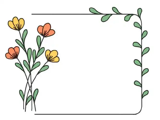 一组萌萌哒手抄报边框 - 智慧妈咪网