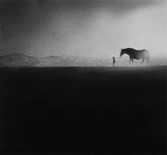 原创16幅黑白水彩画告诉你什么叫做意境