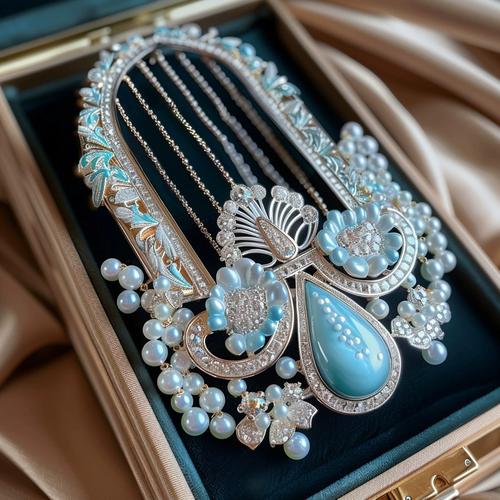 西凉妃子原创文艺复古高级感宫廷风珍珠古筝胸针外贸定制配饰胸花