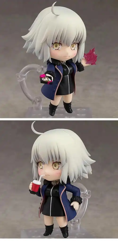 现货 正品 gsc fate fgo alter 黑贞德 新宿 便服 粘土人 q版手办