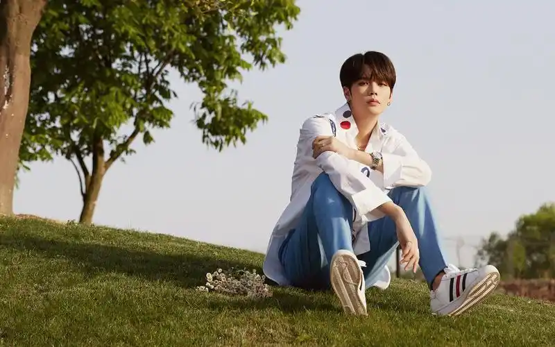 林彦俊清爽白衣少年桌面壁纸