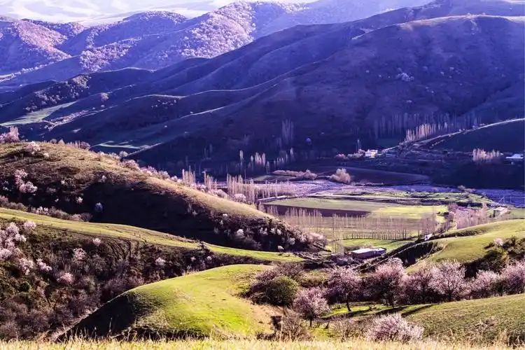 美了,美了,我梦中的大西沟,福寿山