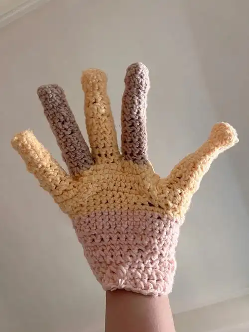自织手套02独特吧