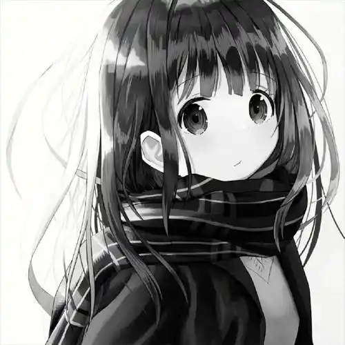 动漫黑白冷酷动漫头像