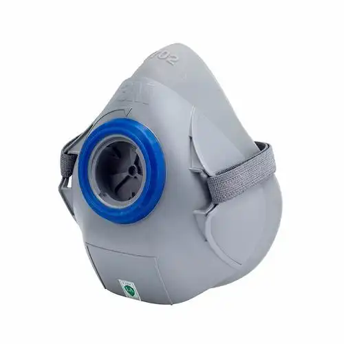 3m7702硅胶半面罩防毒面具