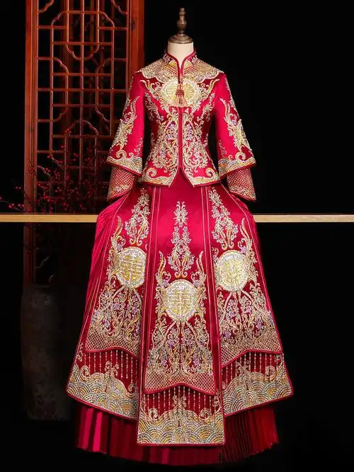 古装婚纱礼服新娘