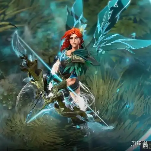 dota2风行至宝动态壁纸,这是一款"sard-"制作的壁纸,主题是风行者