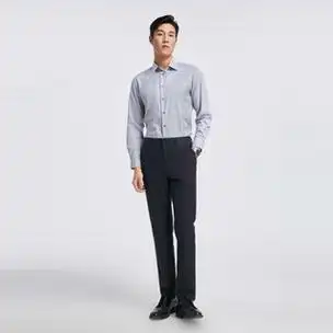 雅戈尔衬衫男士2024春夏青年男长袖衬衫全棉格子衬衫 蓝色,格纹 38