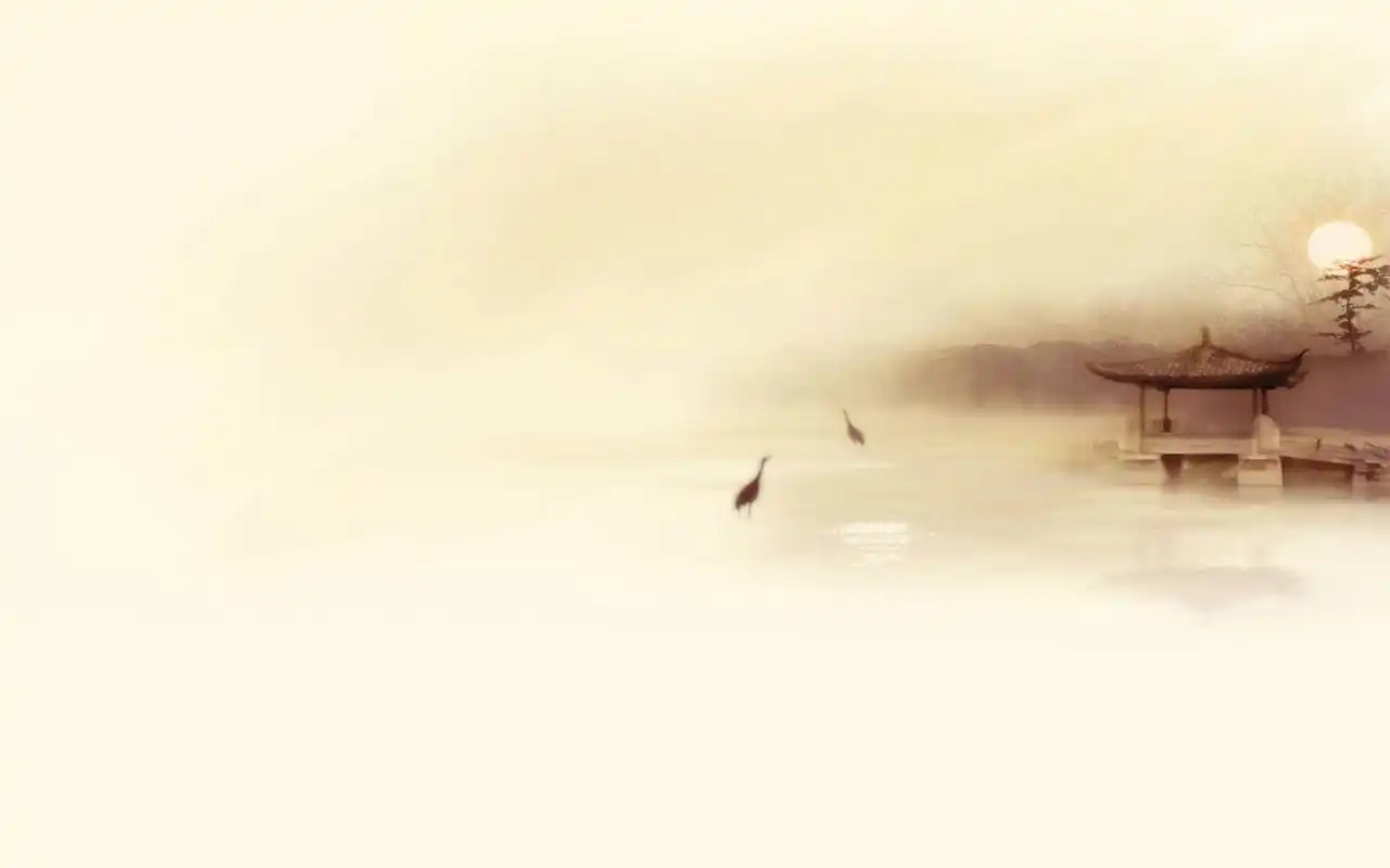 清新淡雅中国风高清桌面壁纸