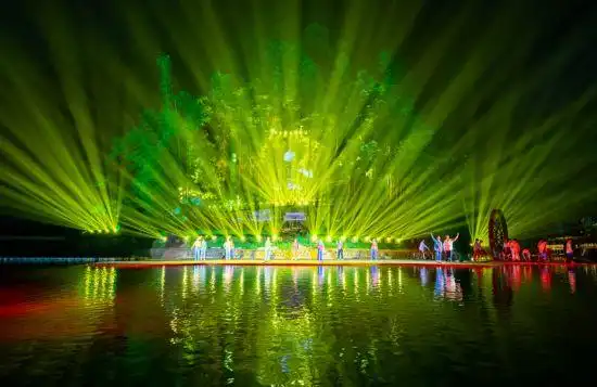 实景演出遇见威远看上去就很美①揭秘舞台视听的黑科技