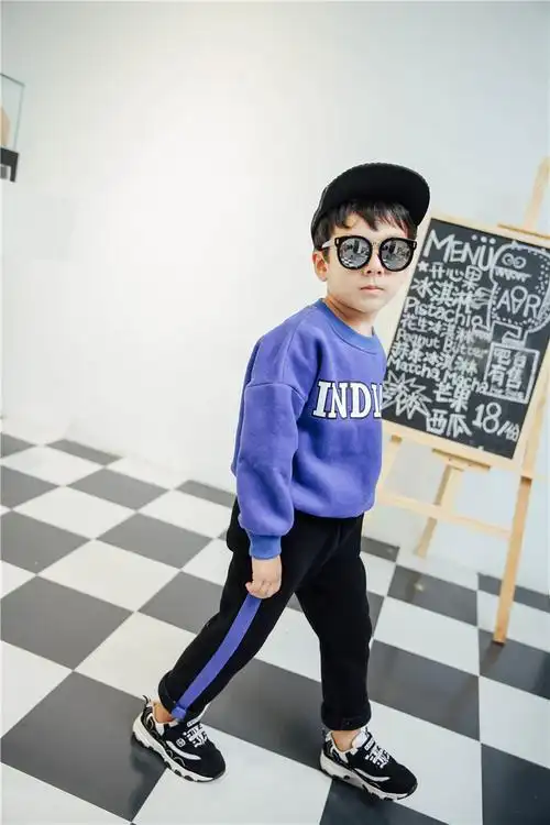 童装女童宝宝春秋装2016新款套装大儿童小女孩卫衣运动休闲衣服潮