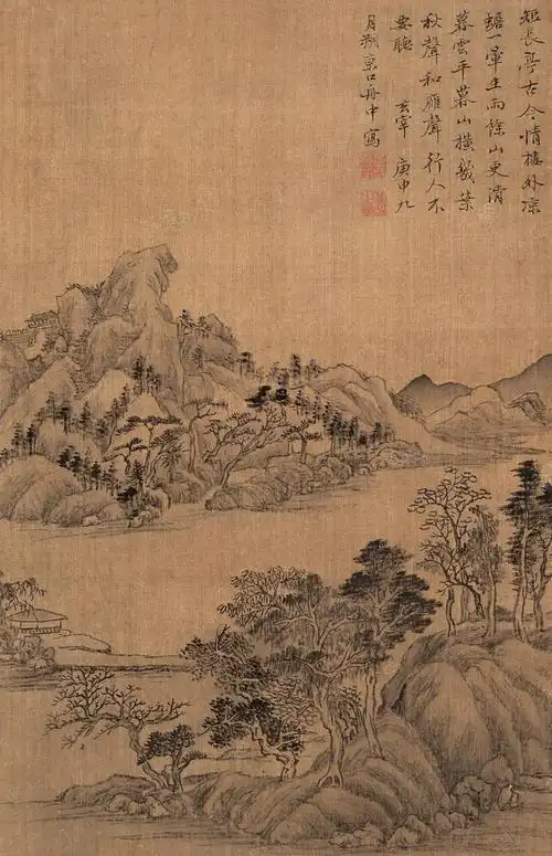 董其昌丨山水画欣赏