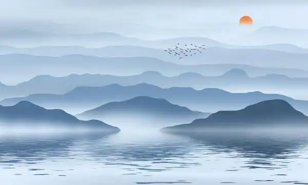 山水画国画山水画图片