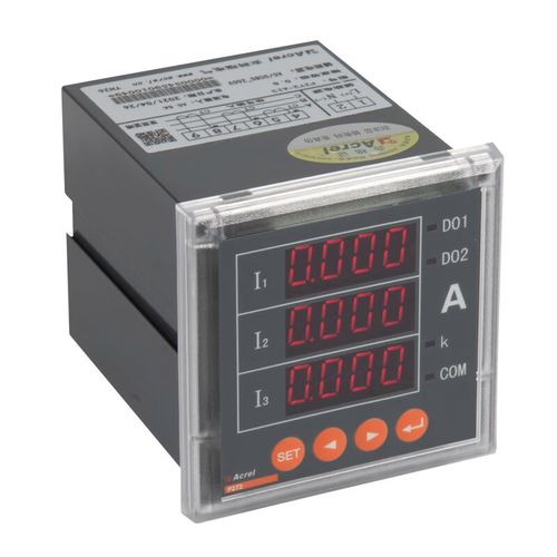 电气pz80-ai3三相电流表 数显智能 准确级0.5级 acrel