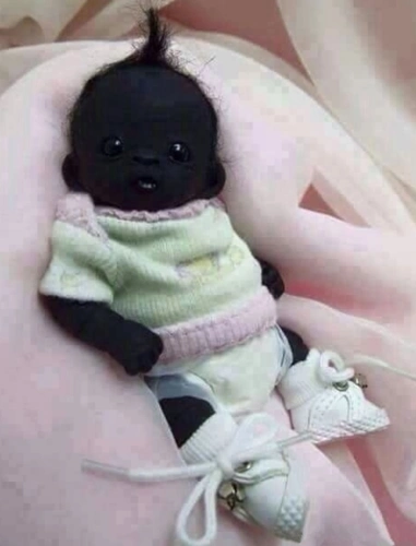 世界最黑小孩诞生于南非?天黑自带"隐形"功能