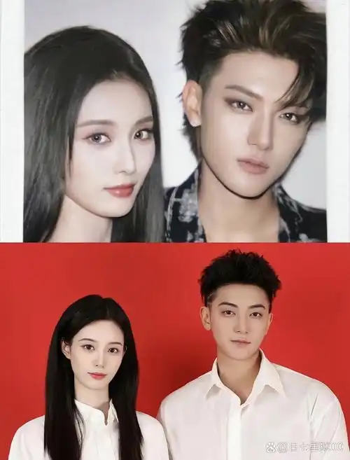 大家仔细看,黄子韬和徐艺洋是真的有夫妻相,你中有我,我中有你!