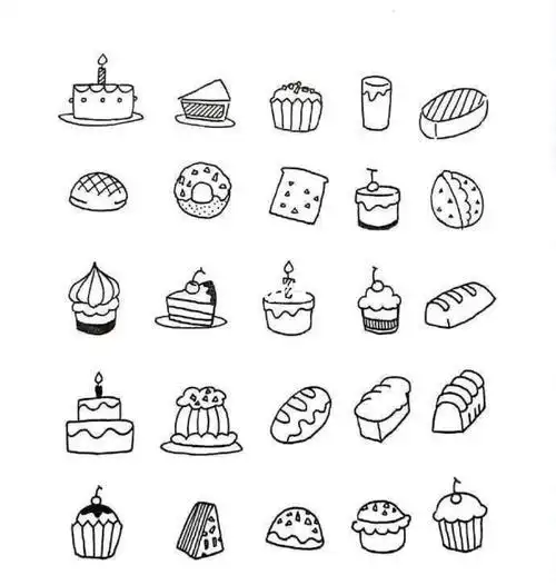 简笔画画一些小物件