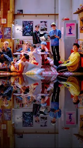 exo全员美图壁纸期待exo九人合体