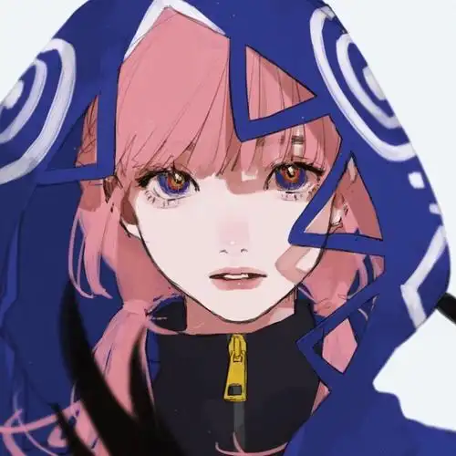 ins粉色系动漫女头