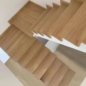 实木多层强化复合楼梯踏步板工程定制木皮楼梯台阶踏板专用木地